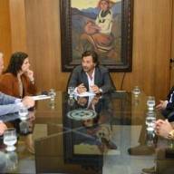 Sáenz se reunió con autoridades de la UNSa