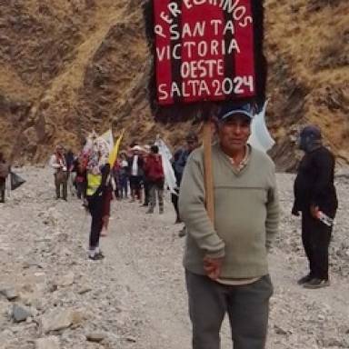 Milagro: partieron las peregrinaciones de Santa Victoria, Iruya y Nazareno