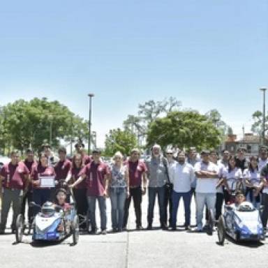 Escuelas técnicas salteñas en una competencia de autos eléctricos