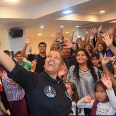 Salta recibió a la astronauta Sian Proctor