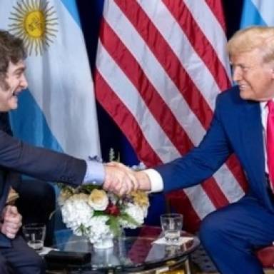 Trump aseguró estar abierto a un acuerdo de libre comercio con Argentina