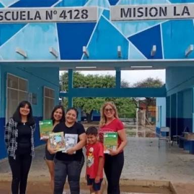 Más de 9000 libros a escuelas en contextos rurales