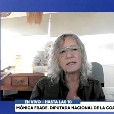 Mónica Frade denunció a Karina Milei