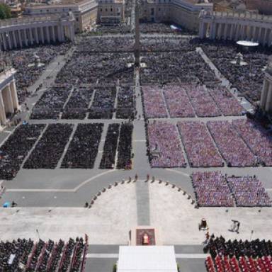 Francisco ya descansa en la basílica de Santa María la Mayor
