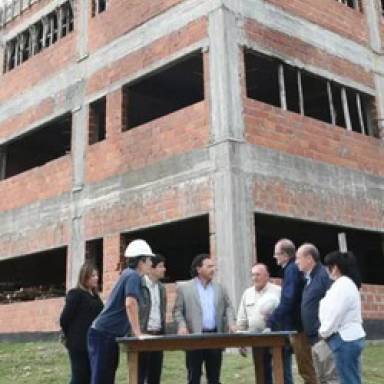 Avanza la construcción de la Ciudad Judicial de Orán