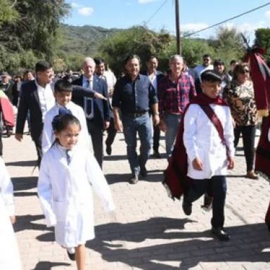 Talapampa celebró su fiesta patronal con nuevas obras