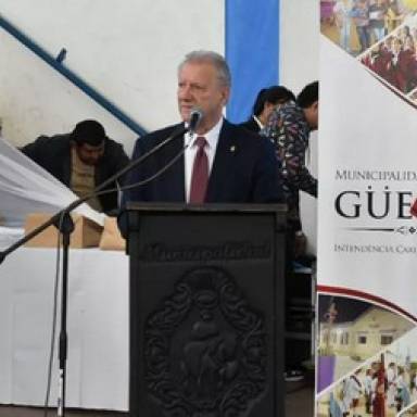 Acto de promesa a la Constitución en Güemes