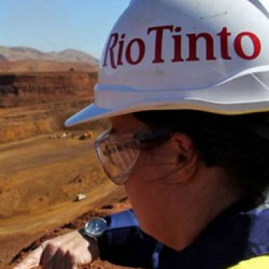 Apuesta fuerte de Río Tinto 