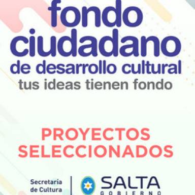 Proyectos seleccionados por el Fondo Ciudadano 2025