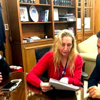 Sáenz se reunió con Karina Milei