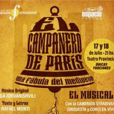 Presentan El Campanero de París en el Provincial