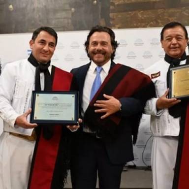 El Congreso homenajeó a Federico Córdoba y las Voces de Orán