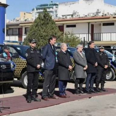 Sáenz: en mi gestión renovamos el 50% del parque automotor policial
