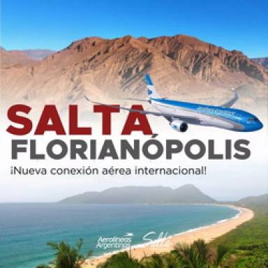 Desde enero habrá vuelos  directos a Florianópolis