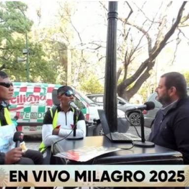 Punto Uno transmitió desde la plaza 9 de Julio