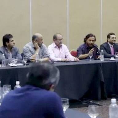 Sáenz remarcó a senadores el carácter federal del presupuesto