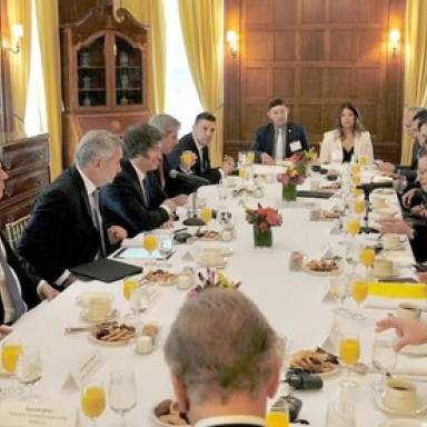 Milei convocó a invertir en Argentina