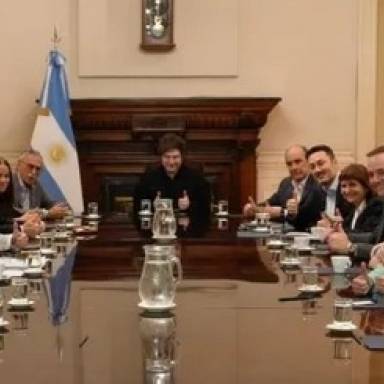 Milei reactivó la mesa política del Gobierno