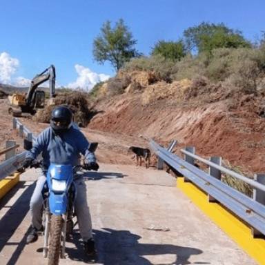 Nuevo puente en Angastaco