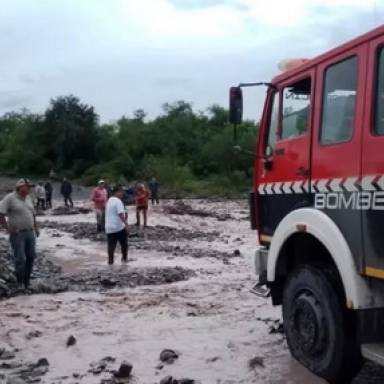 La ruta 68 complicada por las lluvias