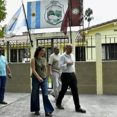 Cerrillos: puesta a punto de escuelas antes del inicio de clase
