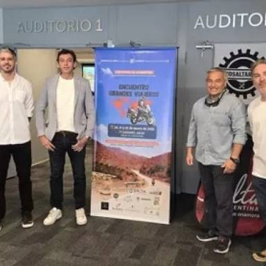 Cafayate se suma al circuito internacional de mototurismo