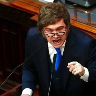 Milei destacó la herencia recibida y no habló sobre la microeconomía