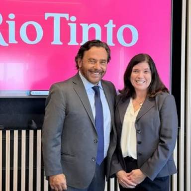 Sáenz anunció el inicio de las exportaciones de litio de Rio Tinto