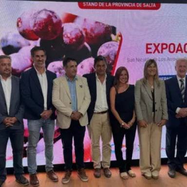 Se inauguró el stand de Salta en ExpoAgro 2026