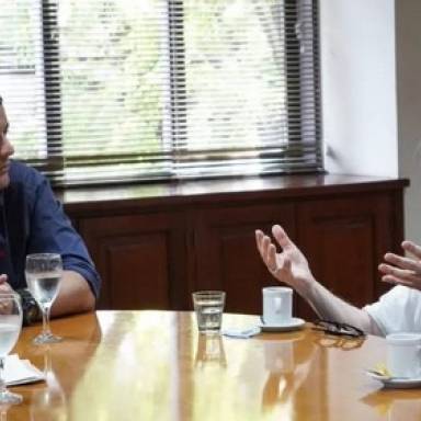 Ignacio Jarsún se reunió con el padre de Cassandre Bouvier