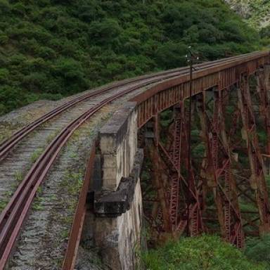 Un coloso de acero en la quebrada