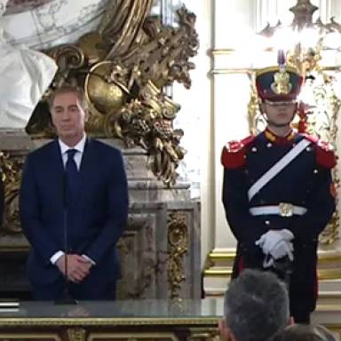 Diego Santilli juró como jefe de Gabinete