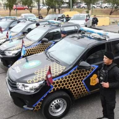 Seguridad: más de 400 móviles incorporados en los últimos años