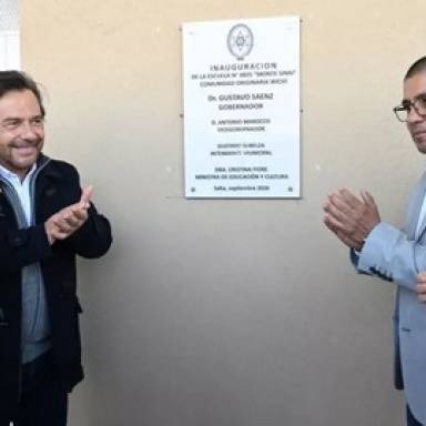 Nuevo edificio escolar para la comunidad wichí